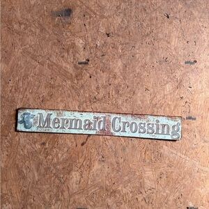 Mermaid Crossing Sign